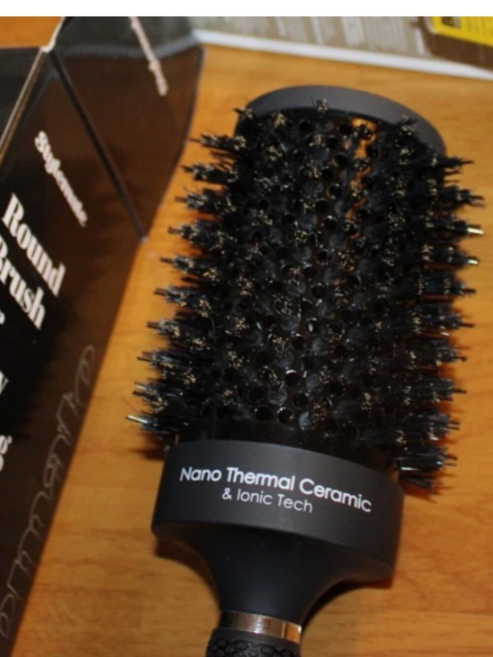 Large Round Brush Barrel 2.7 Inch Nano Thermal Ceramic Ionic Tech Blow Dry Style